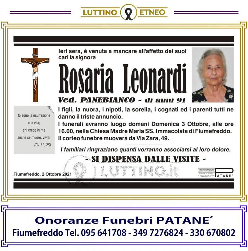 Rosaria  Leonardi 